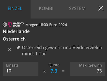 Neobet Boost zu Österreich gewinnt gegen die Niederlande