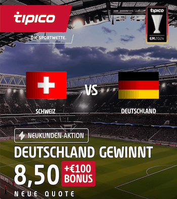 Deutschland gewinnt Boost bei Tipico